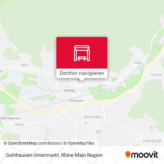 Gelnhausen Untermarkt Karte
