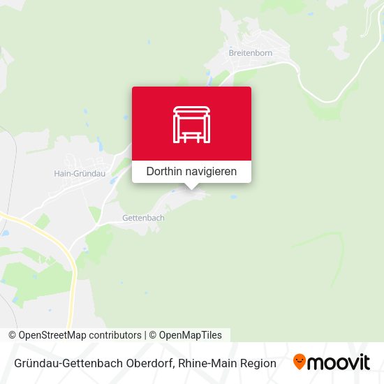 Gründau-Gettenbach Oberdorf Karte