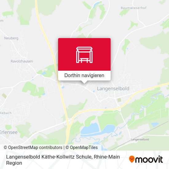 Langenselbold Käthe-Kollwitz Schule Karte