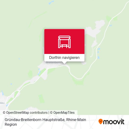 Gründau-Breitenborn Hauptstraße Karte