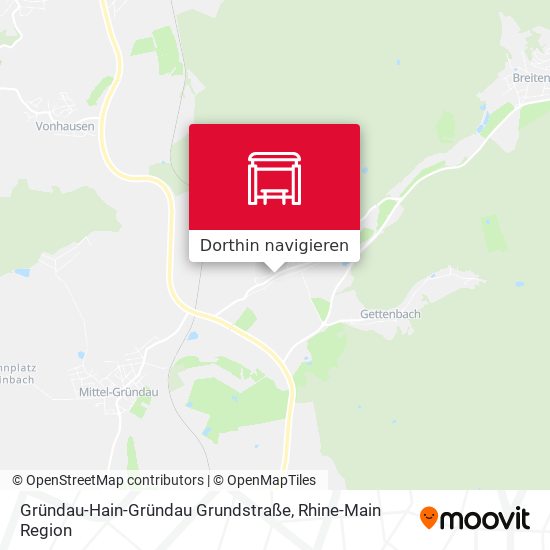 Gründau-Hain-Gründau Grundstraße Karte