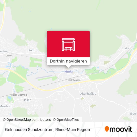 Gelnhausen Schulzentrum Karte