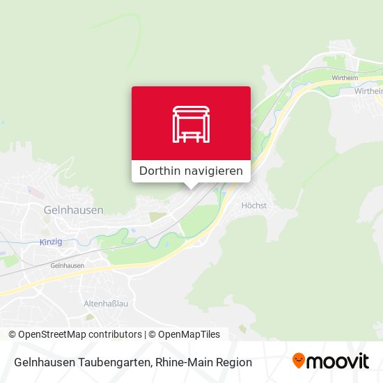 Gelnhausen Taubengarten Karte