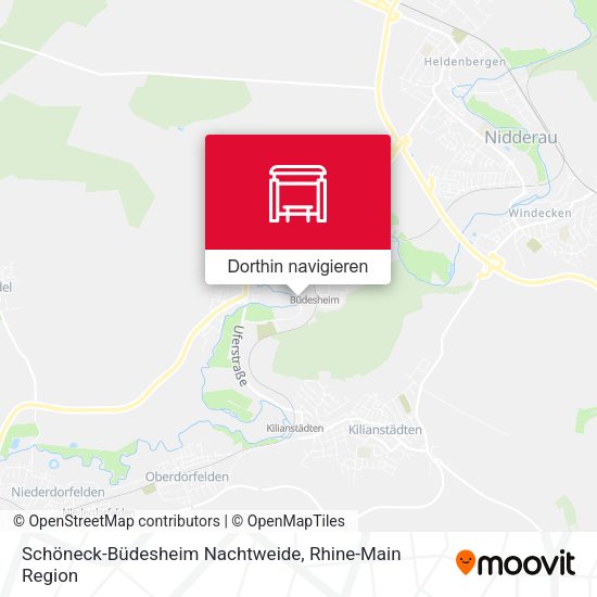 Schöneck-Büdesheim Nachtweide Karte