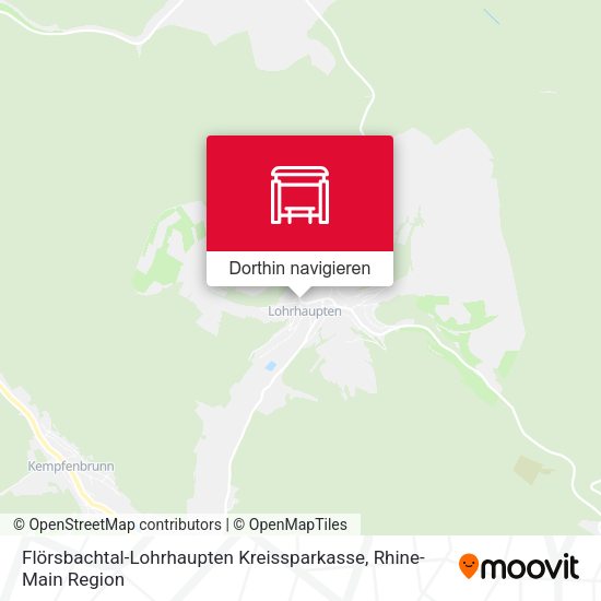 Flörsbachtal-Lohrhaupten Kreissparkasse Karte