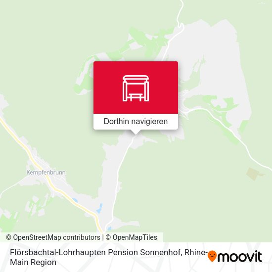 Flörsbachtal-Lohrhaupten Pension Sonnenhof Karte