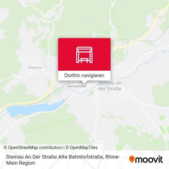 Steinau An Der Straße Alte Bahnhofstraße Karte