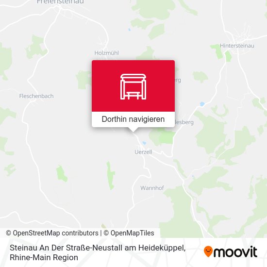 Steinau An Der Straße-Neustall am Heideküppel Karte