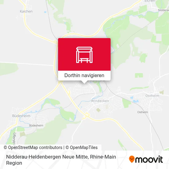 Nidderau-Heldenbergen Neue Mitte Karte