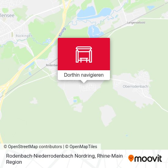 Rodenbach-Niederrodenbach Nordring Karte
