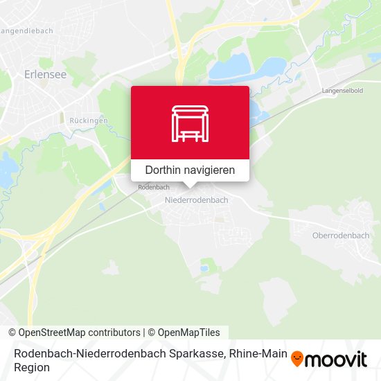 Rodenbach-Niederrodenbach Sparkasse Karte