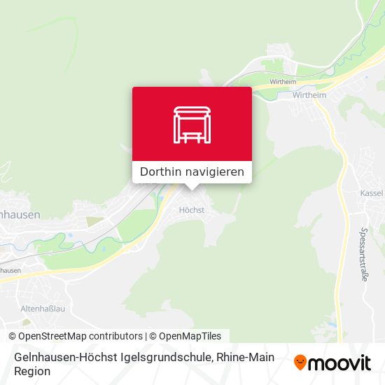 Gelnhausen-Höchst Igelsgrundschule Karte