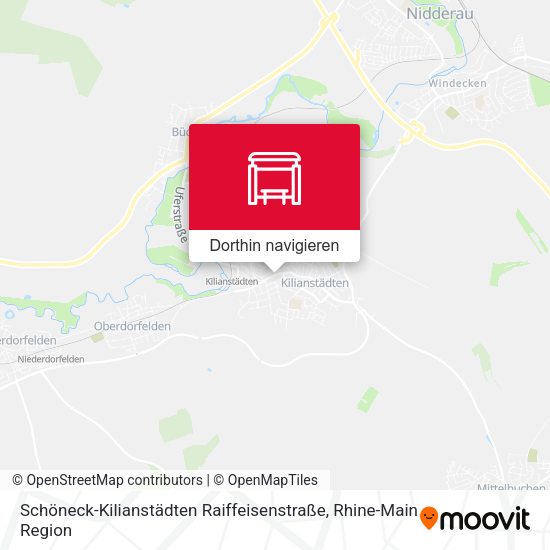 Schöneck-Kilianstädten Raiffeisenstraße Karte