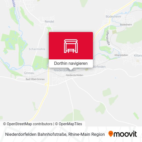 Niederdorfelden Bahnhofstraße Karte