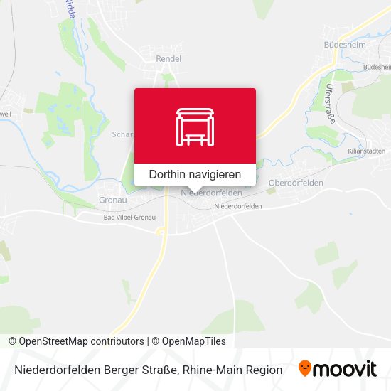 Niederdorfelden Berger Straße Karte