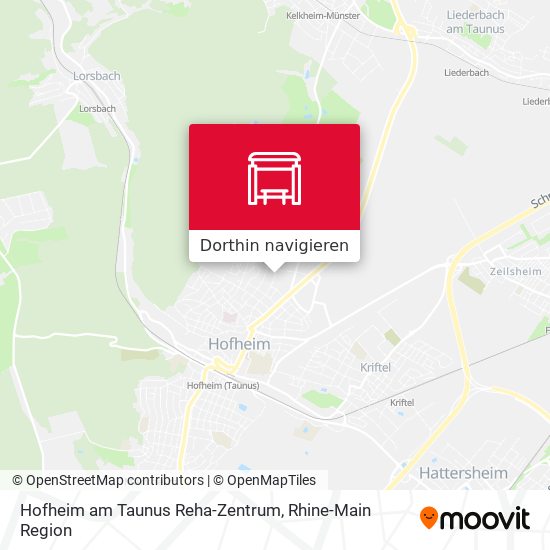 Hofheim am Taunus Reha-Zentrum Karte