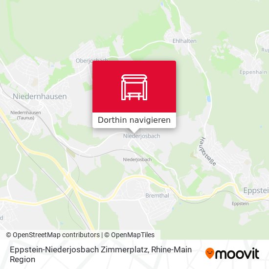 Eppstein-Niederjosbach Zimmerplatz Karte