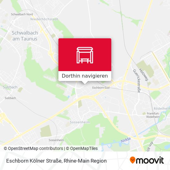 Eschborn Kölner Straße Karte