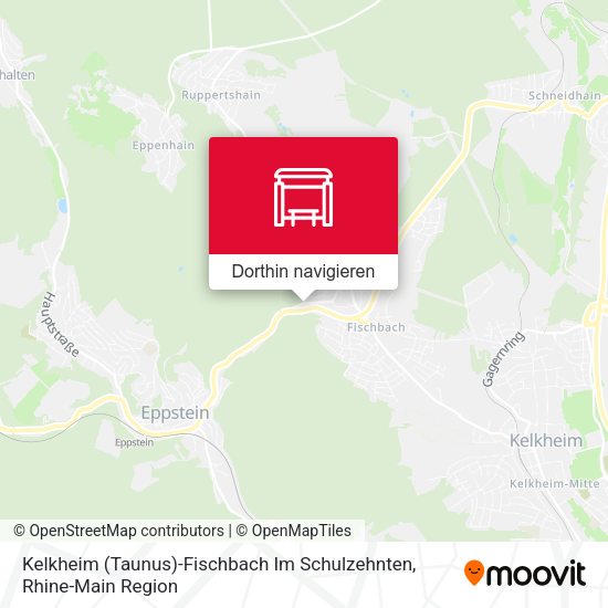 Kelkheim (Taunus)-Fischbach Im Schulzehnten Karte