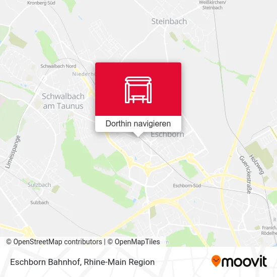 Eschborn Bahnhof Karte