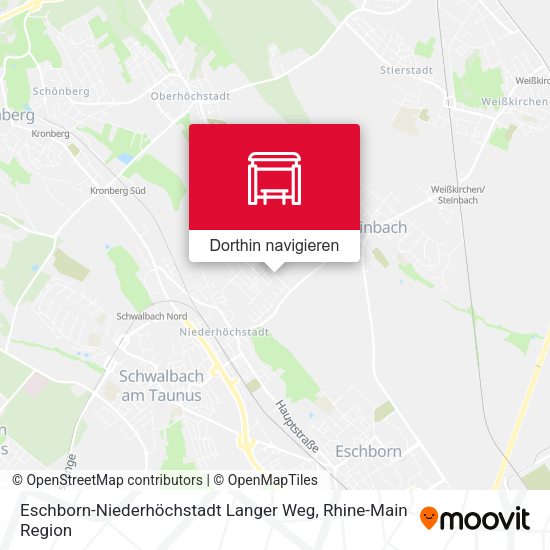 Eschborn-Niederhöchstadt Langer Weg Karte