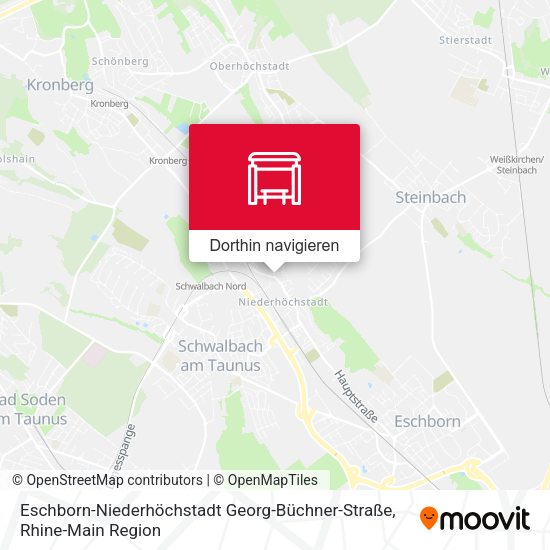 Eschborn-Niederhöchstadt Georg-Büchner-Straße Karte