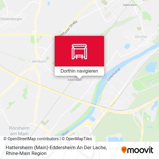 Hattersheim (Main)-Eddersheim An Der Lache Karte