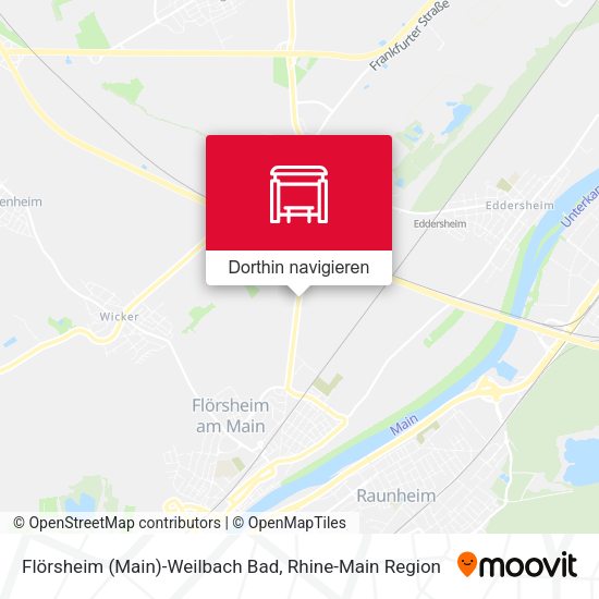 Flörsheim (Main)-Weilbach Bad Karte
