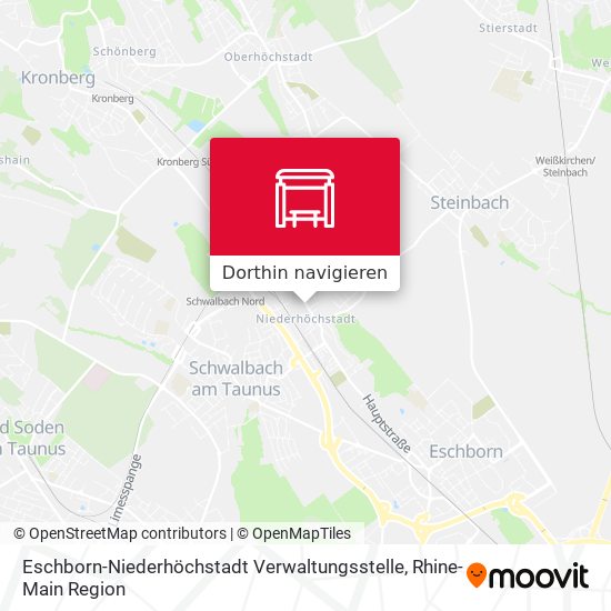 Eschborn-Niederhöchstadt Verwaltungsstelle Karte