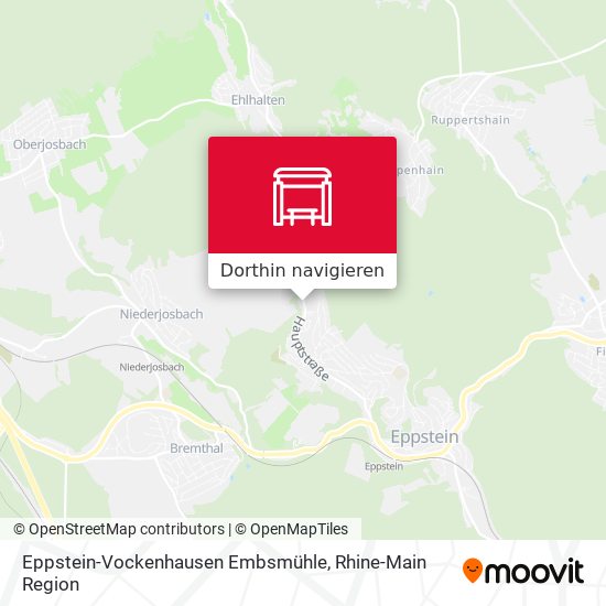 Eppstein-Vockenhausen Embsmühle Karte