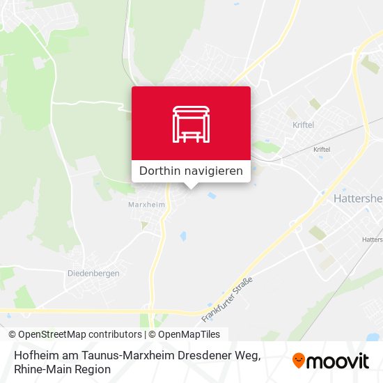 Hofheim am Taunus-Marxheim Dresdener Weg Karte