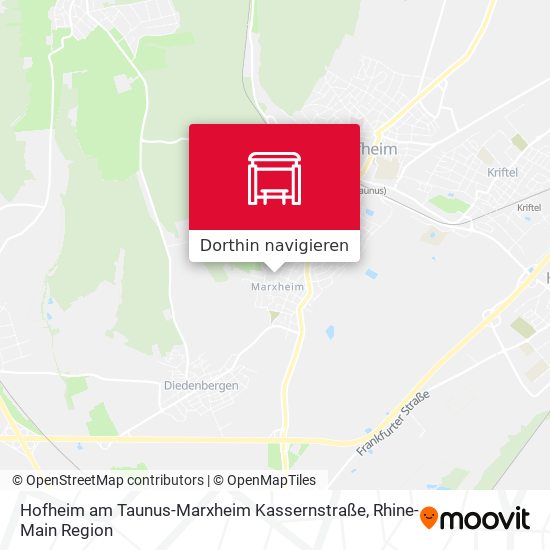 Hofheim am Taunus-Marxheim Kassernstraße Karte