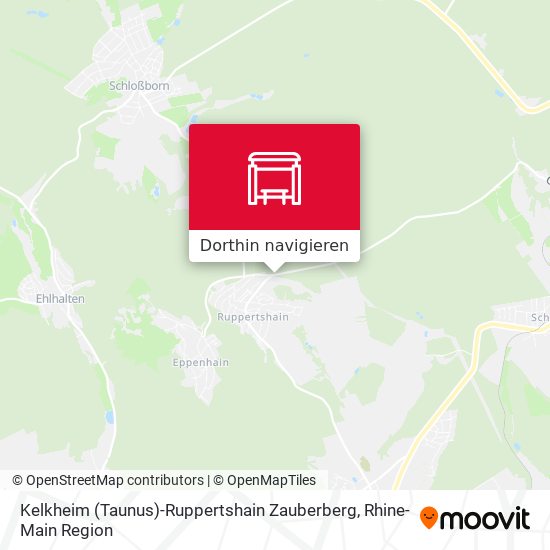 Kelkheim (Taunus)-Ruppertshain Zauberberg Karte