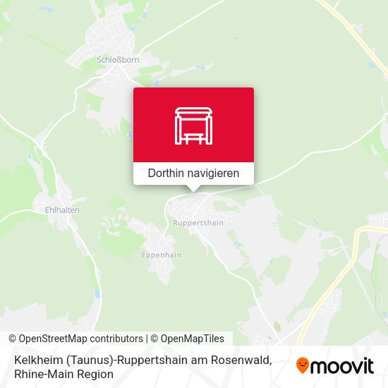 Kelkheim (Taunus)-Ruppertshain am Rosenwald Karte