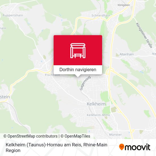 Kelkheim (Taunus)-Hornau am Reis Karte