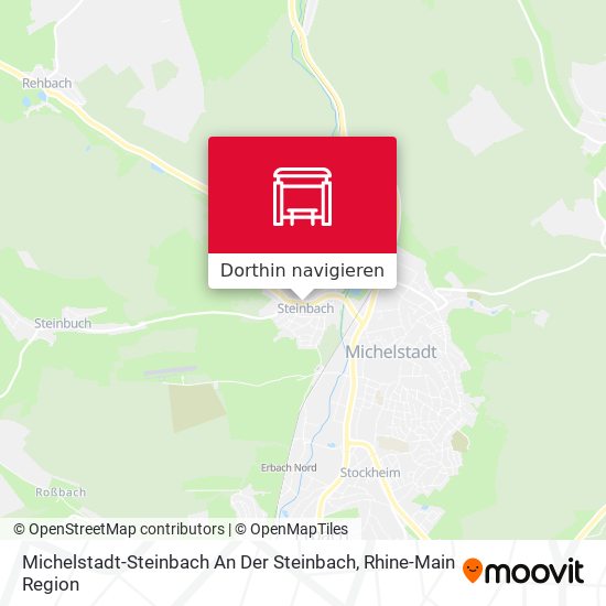 Michelstadt-Steinbach An Der Steinbach Karte