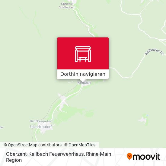 Oberzent-Kailbach Feuerwehrhaus Karte