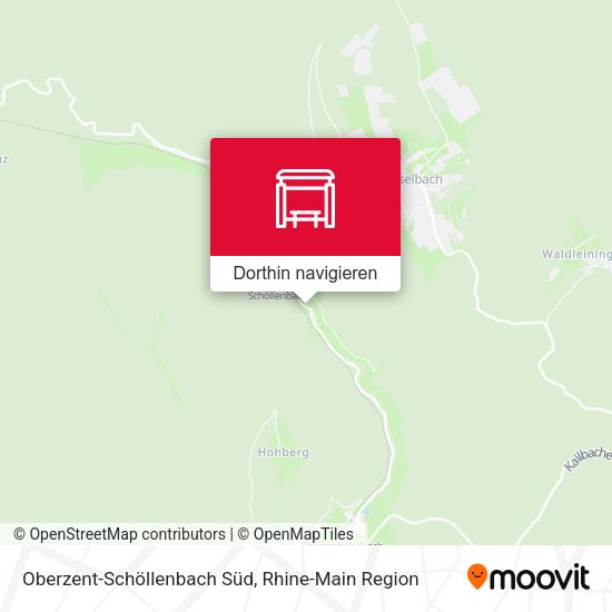 Oberzent-Schöllenbach Süd Karte