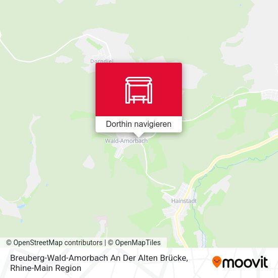 Breuberg-Wald-Amorbach An Der Alten Brücke Karte