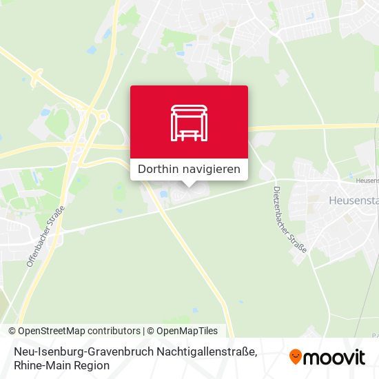 Neu-Isenburg-Gravenbruch Nachtigallenstraße Karte