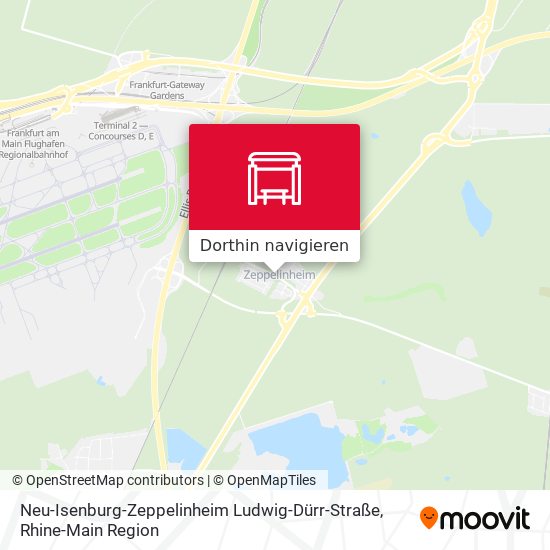 Neu-Isenburg-Zeppelinheim Ludwig-Dürr-Straße Karte