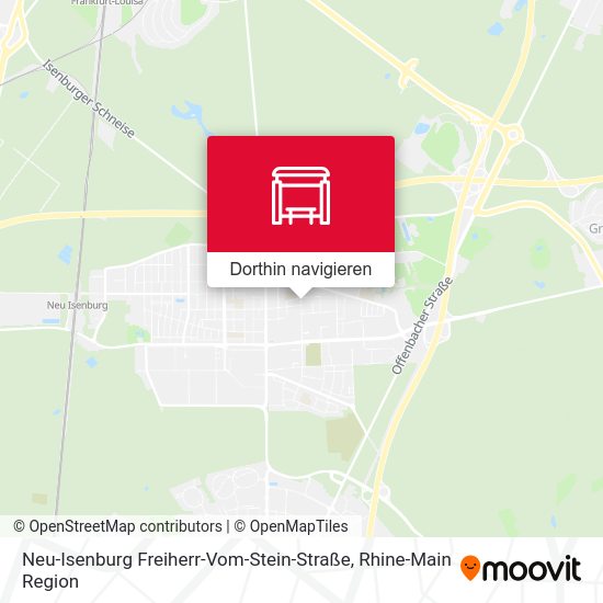 Neu-Isenburg Freiherr-Vom-Stein-Straße Karte