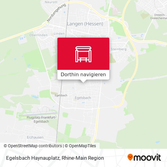 Egelsbach Haynauplatz Karte