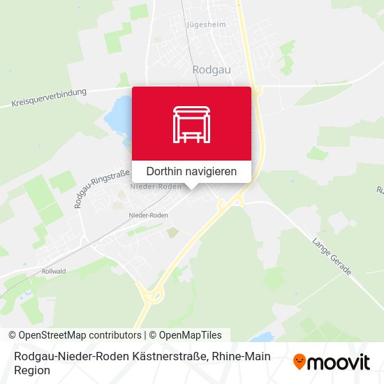Rodgau-Nieder-Roden Kästnerstraße Karte