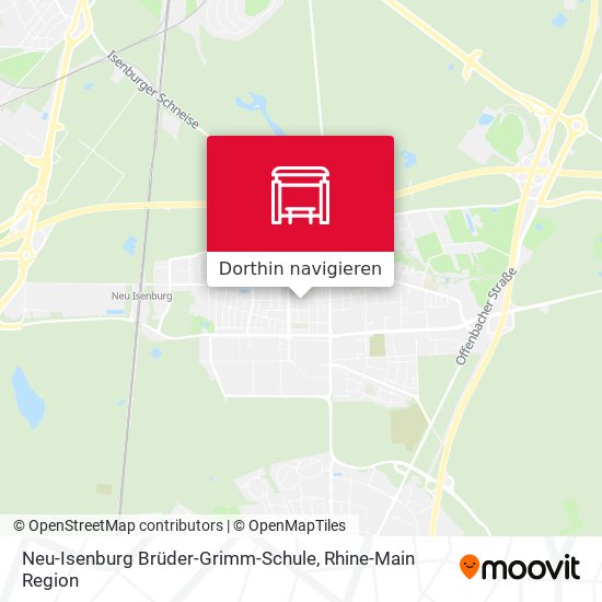 Neu-Isenburg Brüder-Grimm-Schule Karte