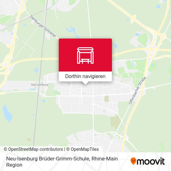 Neu-Isenburg Brüder-Grimm-Schule Karte