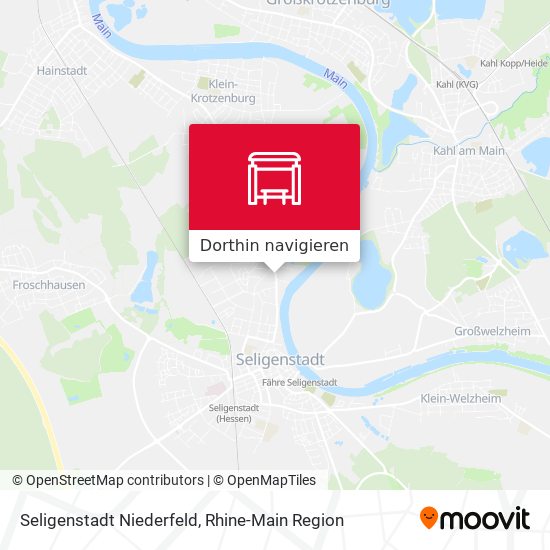 Seligenstadt Niederfeld Karte