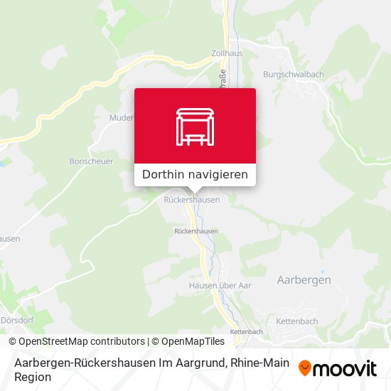 Aarbergen-Rückershausen Im Aargrund Karte