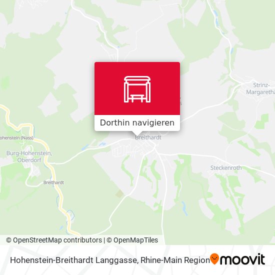 Hohenstein-Breithardt Langgasse Karte