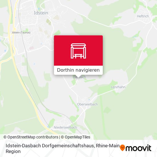 Idstein-Dasbach Dorfgemeinschaftshaus Karte